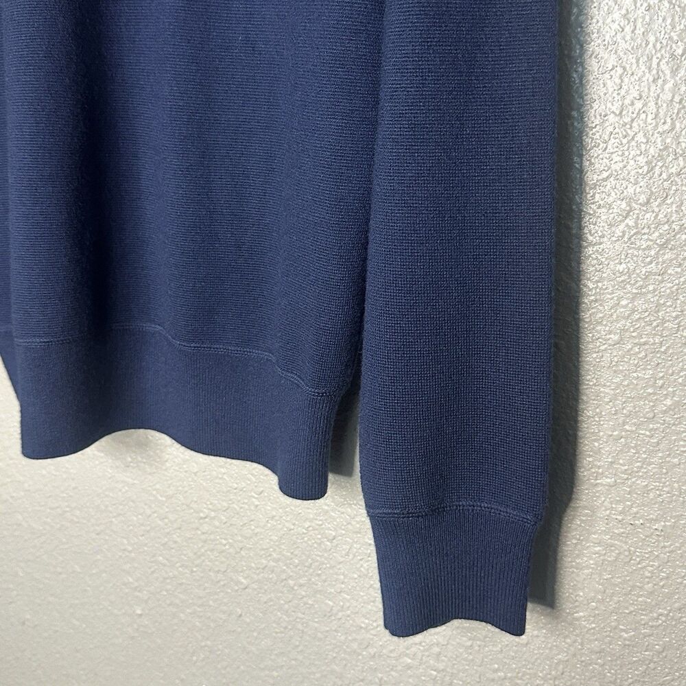 Jack Spade Navy Blue Men’s Wool Sweater Size Medium M - Picture 6 of 6